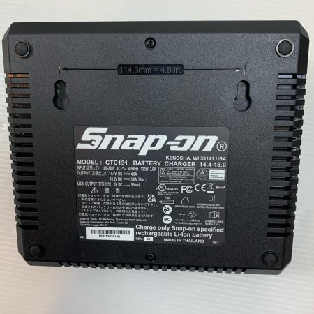  Snap-on スナップオン 締め付け工具　インパクトレンチ 充電器・充電池1個付 コードレス式 18v 21384400 CT9080 レッド