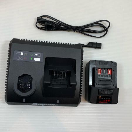  Snap-on スナップオン 締め付け工具　インパクトレンチ 充電器・充電池1個付 コードレス式 18v 21384400 CT9080 レッド