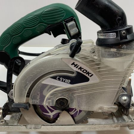  HiKOKI ハイコーキ 切断工具 集じん丸のこ コードレス式 125mm 100v  C5YB2 ブラック×グリーン
