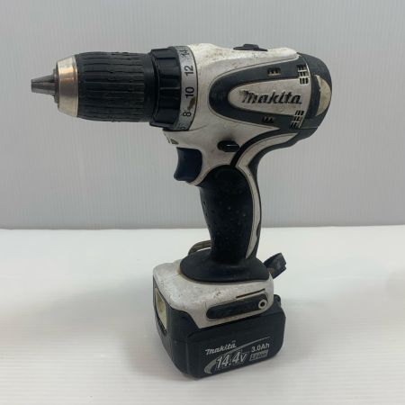  MAKITA マキタ 工具 締め付け工具 ドライバドリル コードレス式 14.4v 3.0Ah 26784 DF440D ホワイト×ブラック