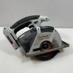 κκ Panasonic パナソニック 切断工具 丸のこ 本体のみ コードレス式 18v 210105 EZ45A2 ホワイト Cランク