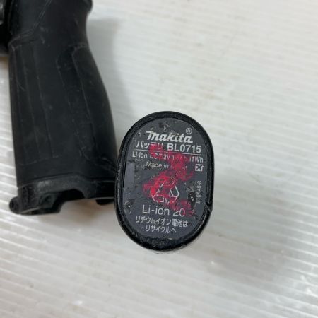  MAKITA マキタ 締め付け工具 ペンインパクトドライバ  充電池1個付 コードレス式 7.2v  TD022D ブラック