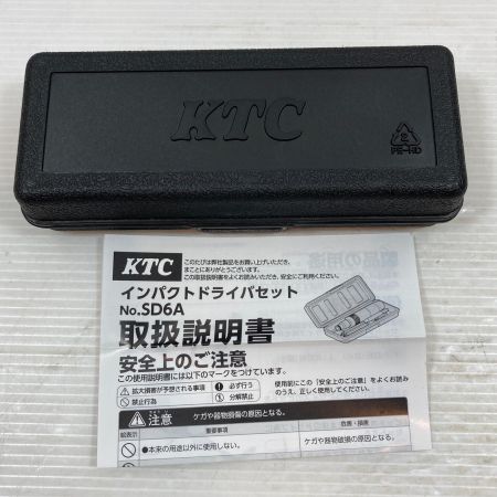  KTC ケーティーシー 工具 ハンドツール ドライバーセット SD6A