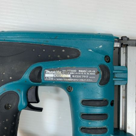  MAKITA マキタ 電動工具 ピンタッカ 充電器・ケース付 コードレス式 14.4v 使用感有 FT350D グリーン