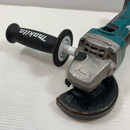  MAKITA マキタ 研磨工具 ディスクグラインダー 本体のみ コードレス式 100mm 18v 62860 使用感有 GA402D グリーン