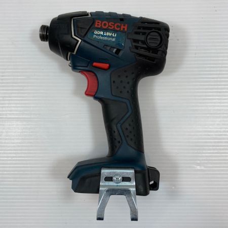  BOSCH ボッシュ 締め付け工具 インパクトドライバ コードレス式 18v 840000835 GDR 18V-LI グリーン×ブラック
