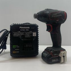 κκ Panasonic パナソニック 締め付け工具 インパクトドライバ 10.8v 2060923 EZ1P31 ブラック×レッド Bランク