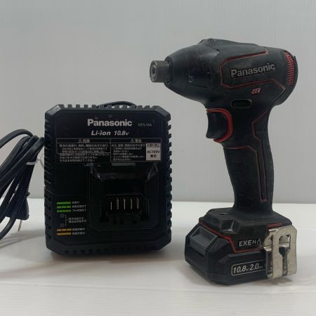  Panasonic パナソニック 締め付け工具 インパクトドライバ 10.8v 2060923 EZ1P31 ブラック×レッド