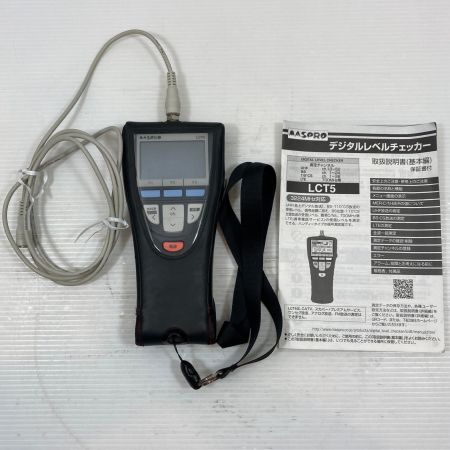  MASPRO マスプロ 工具関連用品 レベルチェッカー T506374 LCT5 ブラック