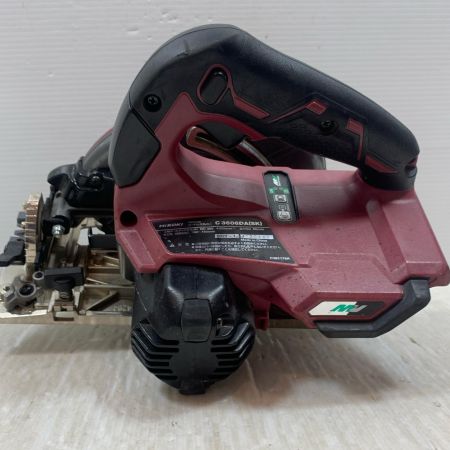  HiKOKI ハイコーキ 切断工具 コードレス丸のこ コードレス式 165mm 36v 120440 C3606DA レッド