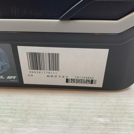  MAKITA マキタ 締め付け工具 インパクトドライバ コードレス式 18v 662737 TD173DRGX ブルー
