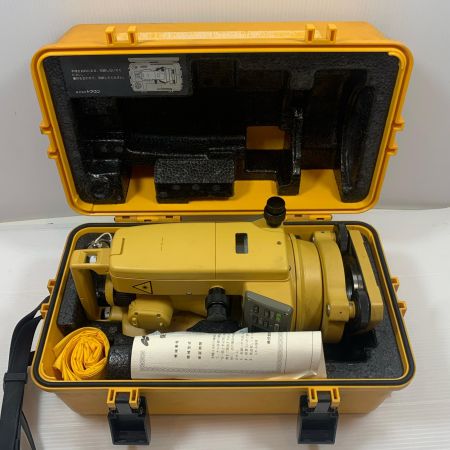  TOPCON レーザー機器RJ0632 電源のみ確認 DT-110 イエロー