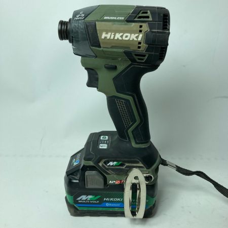 HiKOKI ハイコーキ インパクトドライバ コードレス式 36v 2.5Ah WH36DD グリーン 充電器・充電池2個・ケース付