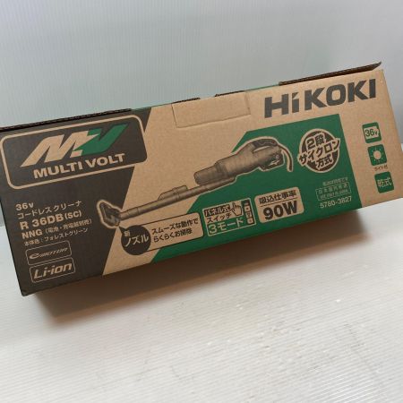 HiKOKI ハイコーキ クリーナー コードレス式 36v J341610 R36DB グリーン