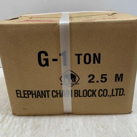  ZOJIRUSHI CORPORATION 象印 工具関連用品 チェーンブロック 手動用ギヤードトロリ1t・2.5m G-01025