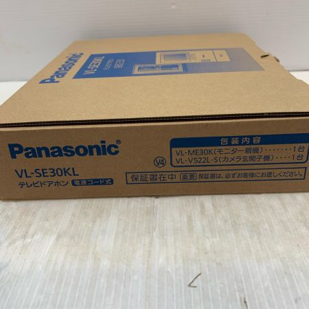  Panasonic パナソニック 工具関連用品 テレビドアホン 1FCCB313354 VL-SE30KL