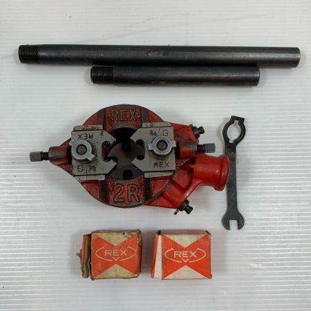  REX レッキス 工具関連用品 ラチェットねじ切り器 2R