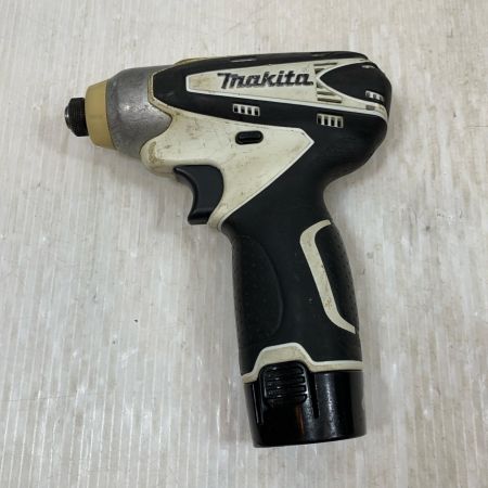  MAKITA マキタ 締め付け工具 インパクトドライバ コードレス式 10.8v 1.3Ah 73556X TD090D ホワイト×ブラック