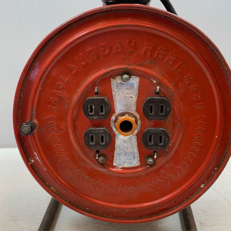  HATAYA 電材 コードリール S30 レッド