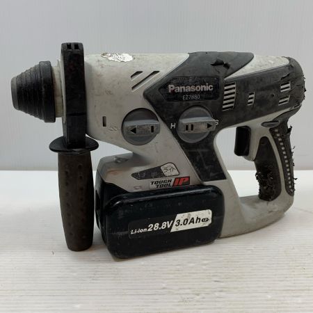  Panasonic パナソニック 締め付け工具 ハンマドリル コードレス式 28.8v 3.0Ah EZ7880 ブラック×グレー
