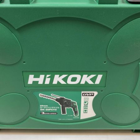  HiKOKI ハイコーキ 締め付け工具 ハンマドリル ケース付 コード式 100v C640037 DH28PCY2 グリーン