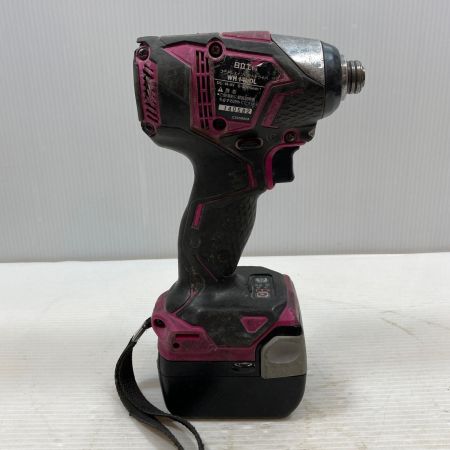  HITACHI 日立 締め付け工具 インパクトドライバ コードレス式 14.4v 3.0Ah 140582 WH14DDL パープル