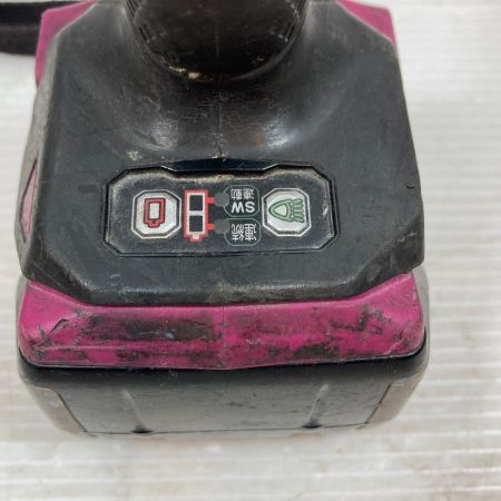  HITACHI 日立 締め付け工具 インパクトドライバ コードレス式 14.4v 3.0Ah 140582 WH14DDL パープル