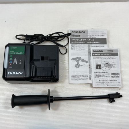 HiKOKI ハイコーキ 締め付け工具 ドライバドリル コードレス式 13mm 18v 5.0Ah JD00212 DS18DBL2 グリーン