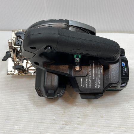  HiKOKI ハイコーキ 切断工具 丸のこ コードレス式 125mm 36v 5.0Ah J751329 C3605DA(SK)(2XPCSBZ) グリーン