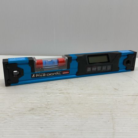  シンワ測定 工具関連用品 水平器 ブルーレベルPro 2 デジタル350㎜ 防塵防水 マグネット付 75316 ブルー