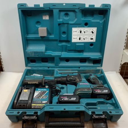  MAKITA マキタ 締め付け工具 ハンマドリル コードレス式 24mm 18v 4.0Ah 43193 HR244D グリーン