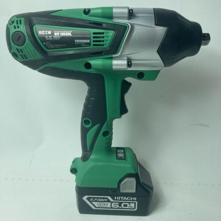 HiKOKI ハイコーキ インパクトレンチ コードレス式 18v WR18DSHL グリーン 充電器・充電池2個・ケース付