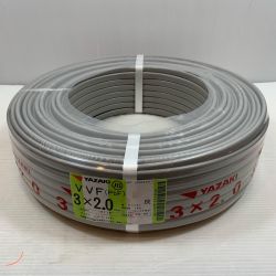 κκ YAZAKI 電材 VVFケーブル 3芯 2.0mm×100m 2024年1月(令和6年) Sランク