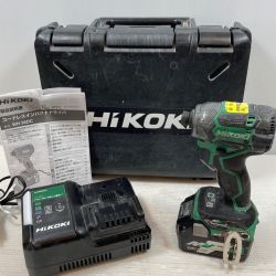 κκ HiKOKI ハイコーキ 締め付け工具 インパクトドライバ コードレス式 36v 2.5Ah J5400359 WH36DC グリーン×ブラック Cランク