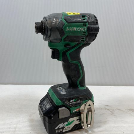  HiKOKI ハイコーキ 締め付け工具 インパクトドライバ コードレス式 36v 2.5Ah J5400359 WH36DC グリーン×ブラック