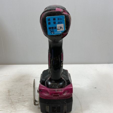  HITACHI 日立 締め付け工具 インパクトドライバ コードレス式 14.4v 030692 WH14DDL パープル×ブラック