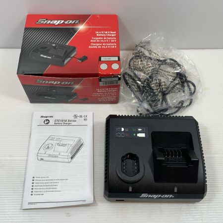  Snap-on スナップオン 工具関連用品 充電器 CTCJ131A デュアルバッテリー CTCJ131A ブラック
