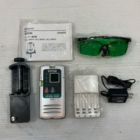  RYOBI リョービ レーザー機器 レーザー墨出し器 HLL-400DG ブラック