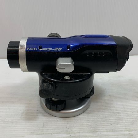  KDS レーザー機器 オートレベル RS-26 ブルー