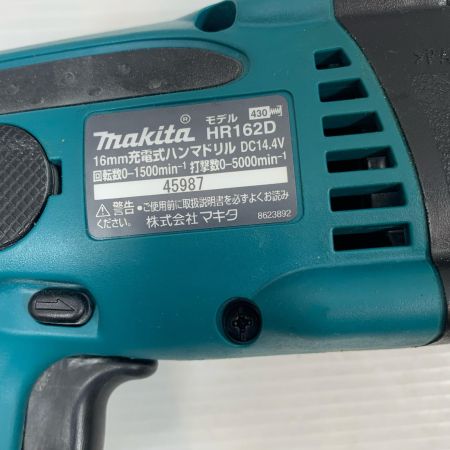  MAKITA マキタ 締め付け工具 ハンマドリル HR162D ケース付 コードレス式 14.4v HR162D グリーン