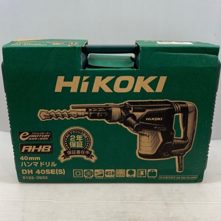  HiKOKI ハイコーキ 締め付け工具 ハンマドリル コード式 100v M810054 DH40SE グリーン