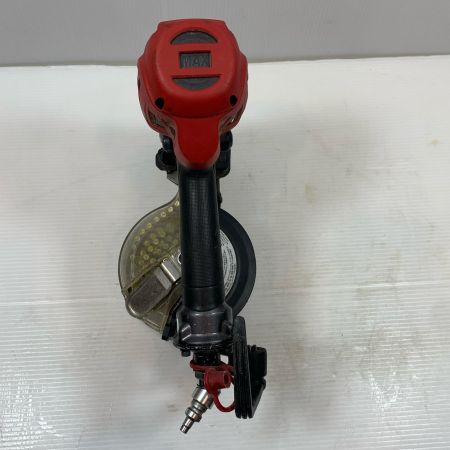  MAX マックス エアツール エア釘打ち HN-65N3(D) ケース付 高圧  HN-65N3(D) レッド
