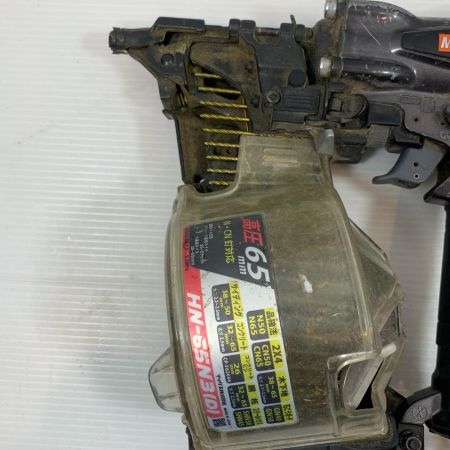  MAX マックス エアツール エア釘打ち HN-65N3(D) ケース付 高圧  HN-65N3(D) レッド