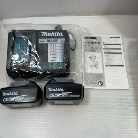  MAKITA マキタ 締め付け工具 インパクトドライバ コードレス式 18v 6.0Ah 741302 TD173DRGX ブルー