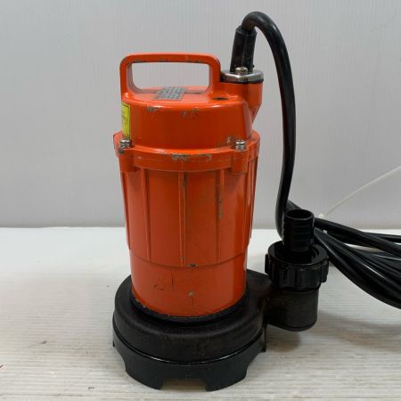  寺田ポンプ 工具 水中ポンプ コード式 100v 20825 SG-150 オレンジ