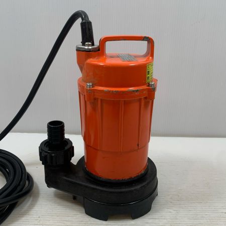  寺田ポンプ 工具 水中ポンプ コード式 100v 20825 SG-150 オレンジ