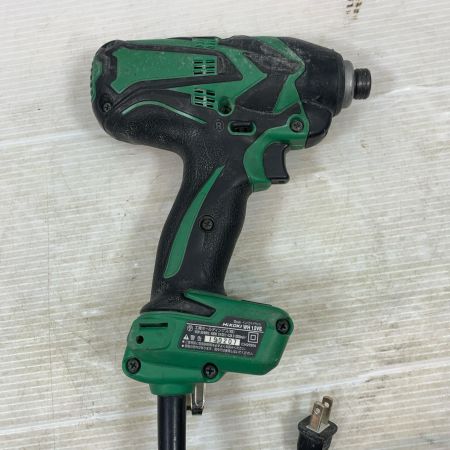  HiKOKI ハイコーキ 締め付け工具 インパクトドライバ コード式 12mm 100v 190207 WH12VE グリーン