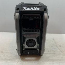 κκ MAKITA マキタ 工具関連用品 バッテリー式ラジオ MR005G 本体のみ コードレス式 10.8-40v  MR005G ブラック Bランク