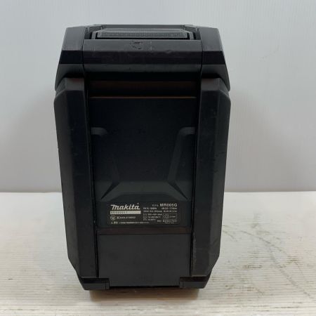  MAKITA マキタ 工具関連用品 バッテリー式ラジオ MR005G 本体のみ コードレス式 10.8-40v  MR005G ブラック