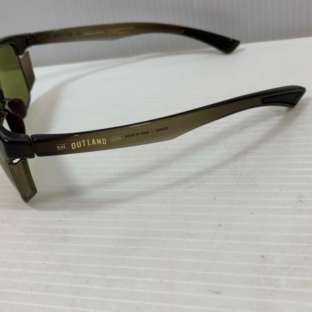  OUTLAND 釣り服飾 偏光サングラス  ブラック WABASH ケース付 ブラック